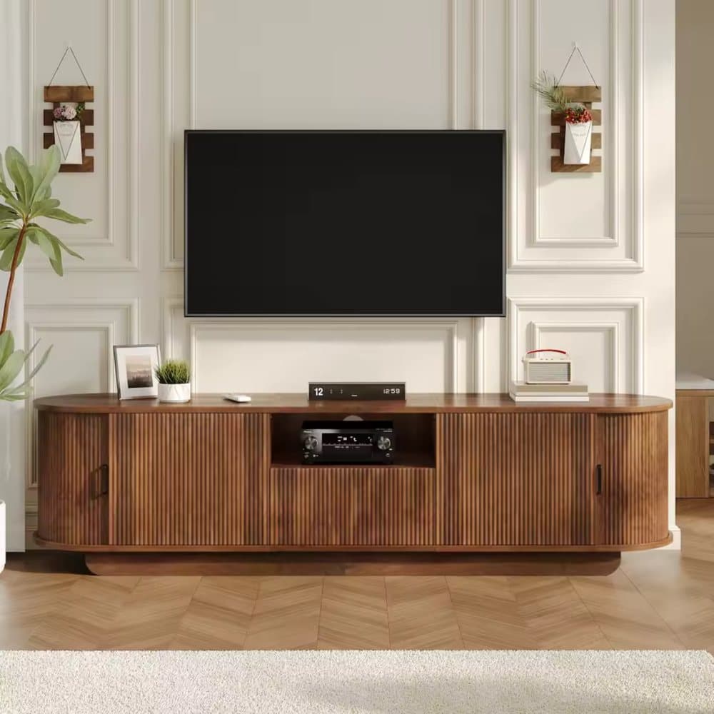 Meuble TV Riviera en noyer